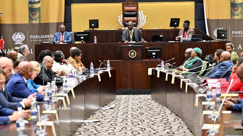 South Africa's Phala Phala Probe: Rise Mzansi's Makashule Gana Elected to Lead Impeachment Committee