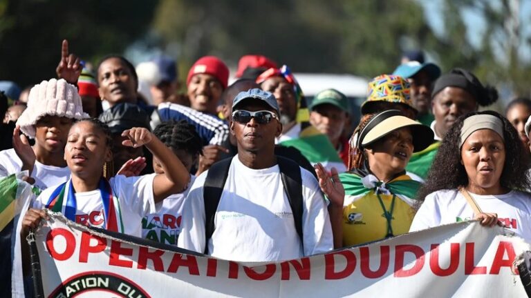 Cape Town's Protest Leaders Stand Their Ground as Extortion Gangs Move In