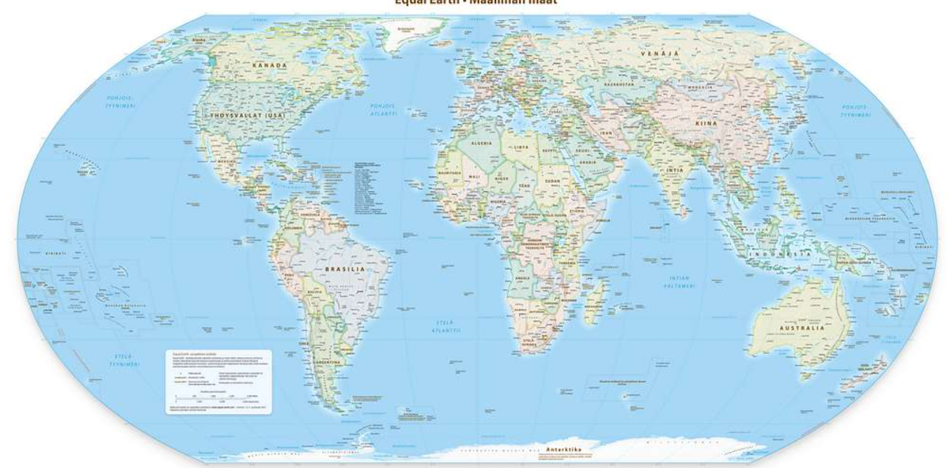 The Map That Finally Shows Africa Its True Size